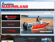 Tablet Screenshot of bundabergmarineland.com.au